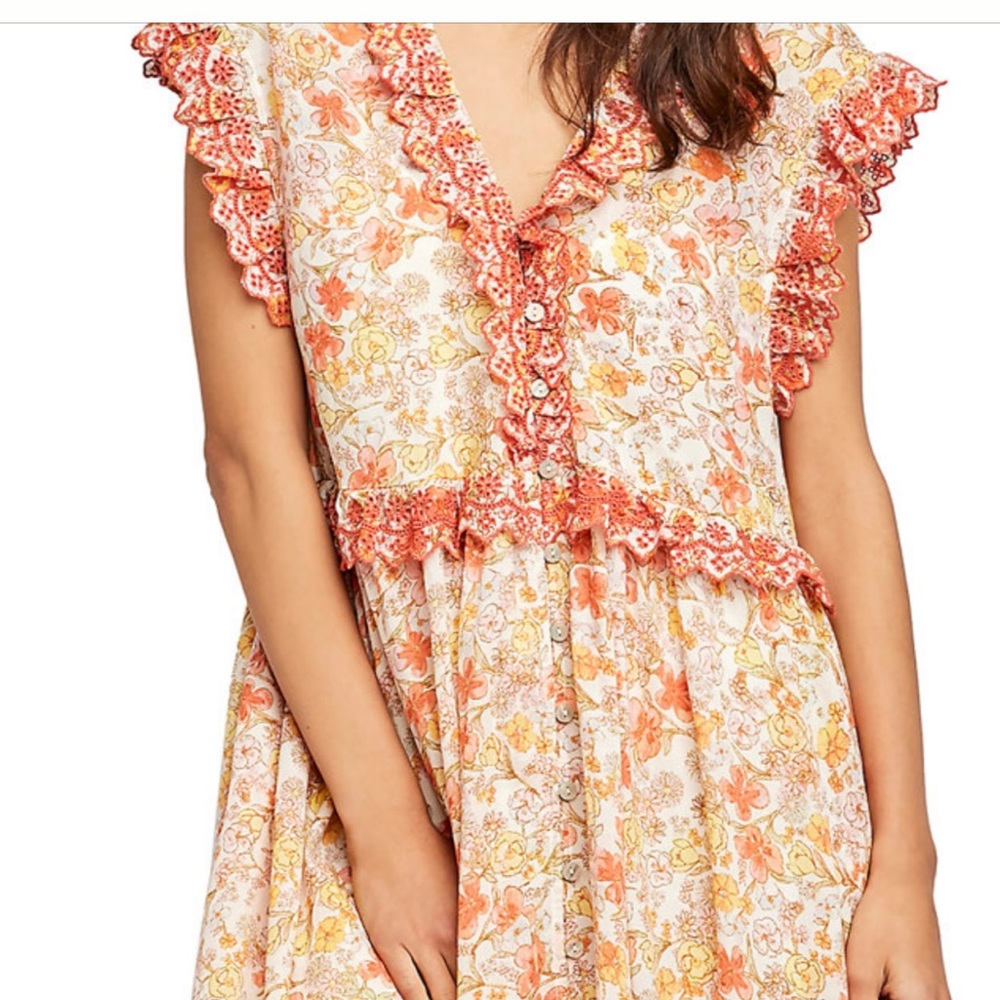 Free people boho dress. Brand new with tags.